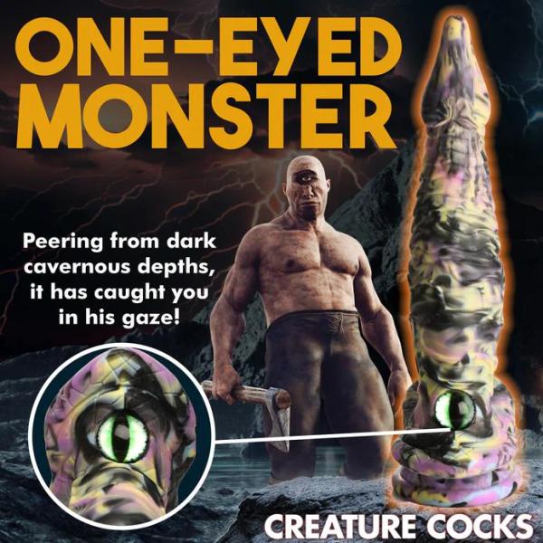 Explorez le Plaisir Mystique avec le gode Cyclops Monster de la collection Creature Cocks