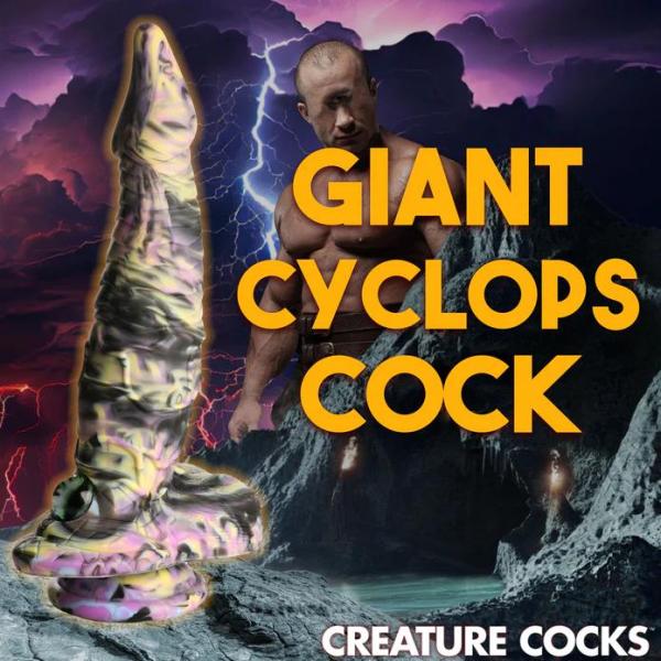 Explorez le Plaisir Mystique avec le gode Cyclops Monster de la collection Creature Cocks