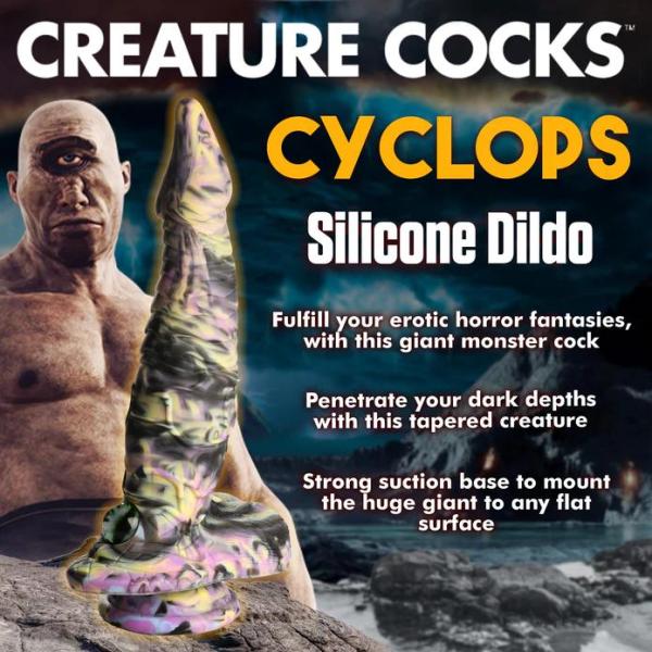 Explorez le Plaisir Mystique avec le gode Cyclops Monster de la collection Creature Cocks