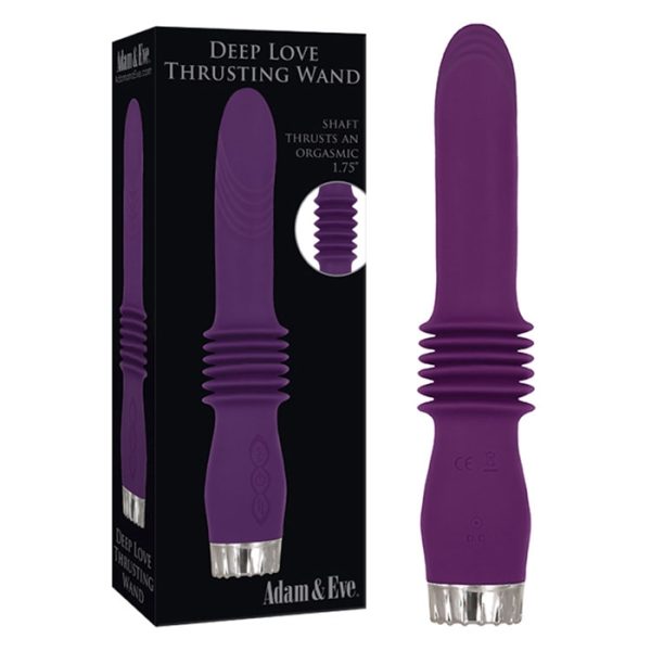 Vivez le Plaisir Profond avec le Deep Love Thrusting Wand Découvrez le Deep Love Thrusting Wand d'Adam & Eve, le jouet qui vous mène vers des niveaux