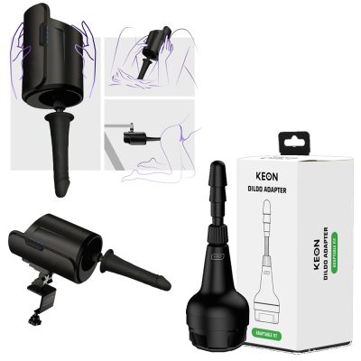 Décuplez le Plaisir avec le Dildo Adapter pour Kiiro Keon !