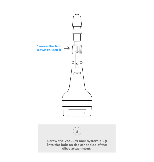 Décuplez le Plaisir avec le Dildo Adapter pour Kiiro Keon !