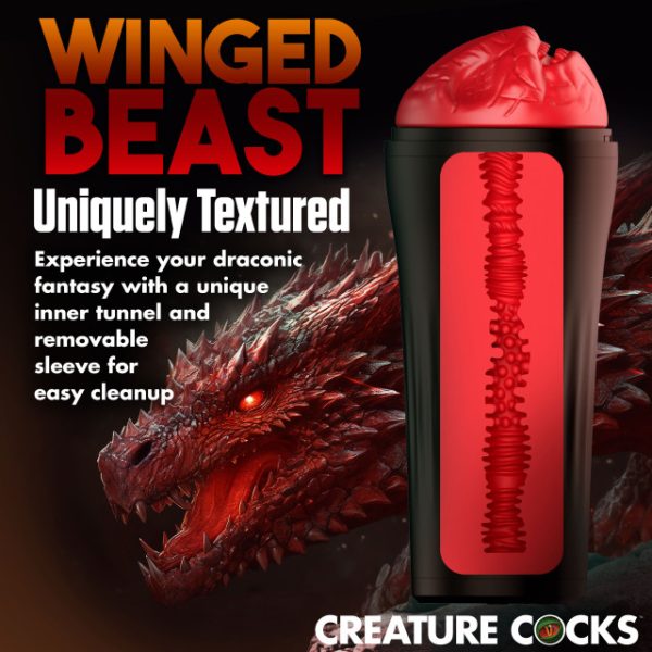 Plongez dans un monde de plaisir avec le Masturbateur Dragon Snatch de Creature Cocks