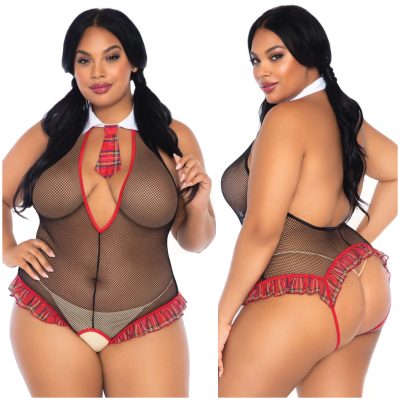 Écolière - Teddy - 87059X - Grande Taille - Leg Avenue