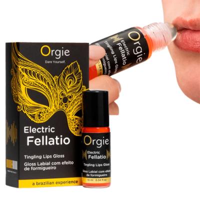 Electric Fellatio d'Orgie : L'Électrifiant Baiser et Fellation Vibrants