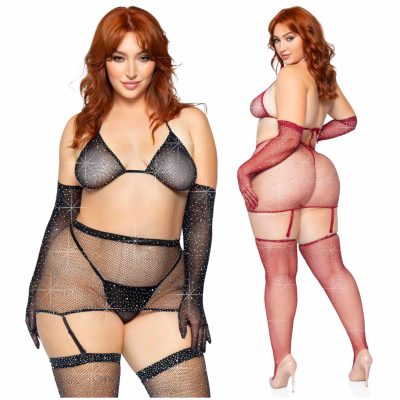 Ensemble 5pcs - 81617X - Grande Taille - Leg Avenue
