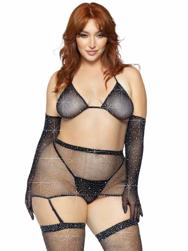 Ensemble 5pcs - 81617X - Grande Taille - Leg Avenue – Image 2