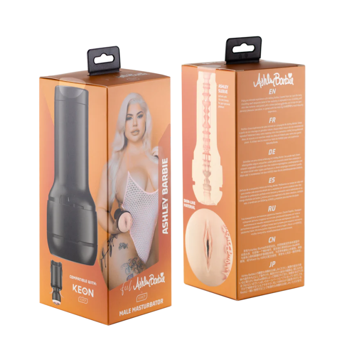 Feel Ashley Barbie par Kiiroo - Vivez une Expérience Pleine de Courbes