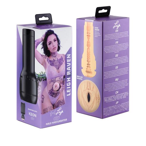 Laissez-vous emporter par les charmes de Leigh Raven avec le FeelLeigh de Kiiroo.