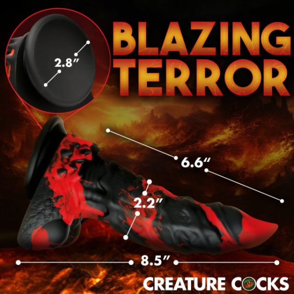 Découvrez le Fire Demon Monster de Creature Cocks : Votre Aventure Sensuelle en Enfer