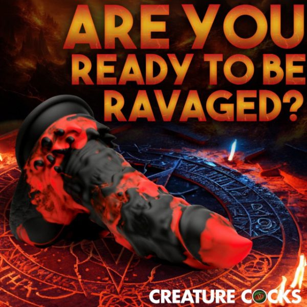 Découvrez le Fire Demon Monster de Creature Cocks : Votre Aventure Sensuelle en Enfer