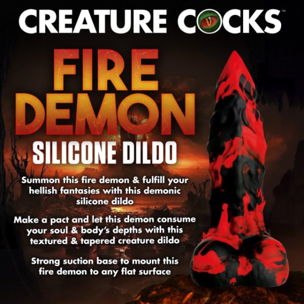 Découvrez le Fire Demon Monster de Creature Cocks : Votre Aventure Sensuelle en Enfer