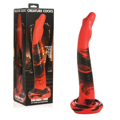 King Cobra Large de Creature Cocks : Le Plaisir à l'État Pur