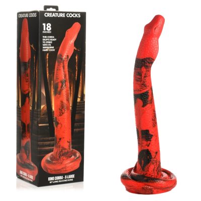 King Cobra X-Large de Creature Cocks : L'Extase en Silicone