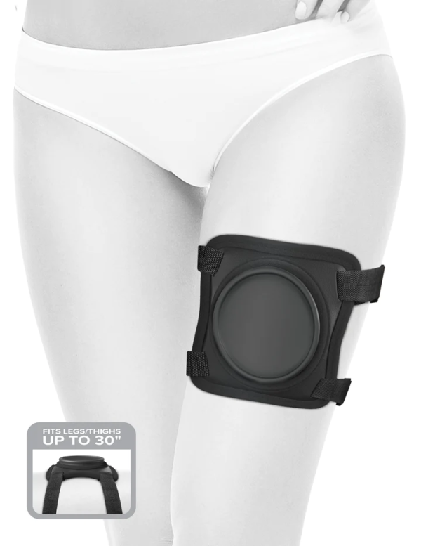 Le Harnais de Cuisse Lap Strap de la Collection Body Dock de Pipedream