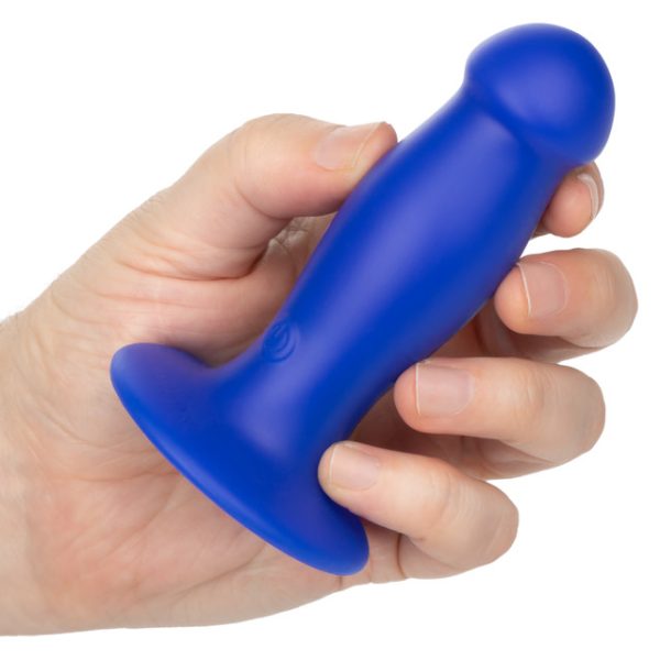 Découvrez la plug anale Liquid Silicone Vibrating First Mate de la Collection Admiral de CalExotics