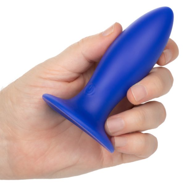 Plongez dans des sensations sans précédent avec notre la plug anale Liquid Silicone Vibrating Torpedo de la collection Admiral de CalExotics