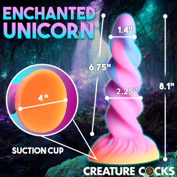 Explorez la Magie du Moon Rider Unicorn de Creature Cocks !