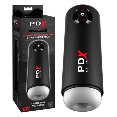 Un Plaisir Personnalisé avec la MOTO-MILKER de PDX Elite Le masturbateur automatique MOTO-MILKER PDX ELITE révolutionne la masturbation avec ses puissantes poussées intermittentes pour une expérience ultime.