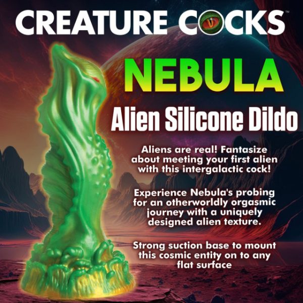 Le Gode Alien Nebula de Creature Cocks Vous Fera Vibrer