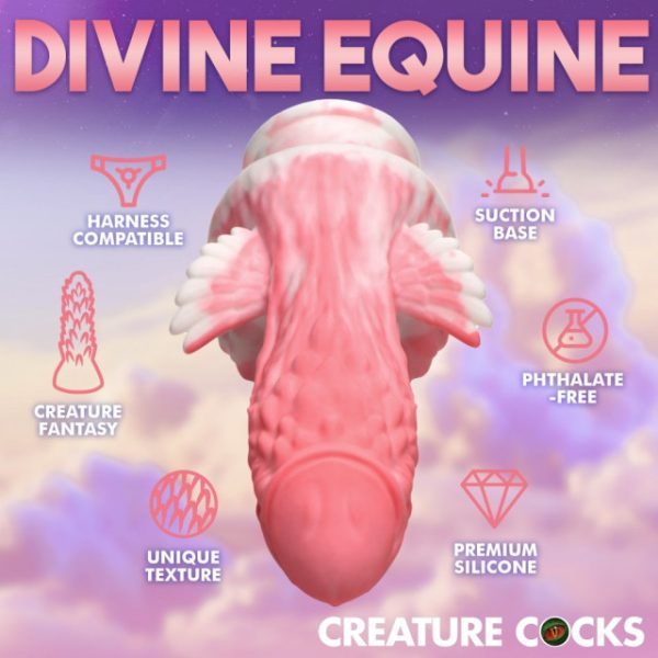 Explorez Vos Fantasmes avec le Dildo Pegasus Pecker Winged de Creature Cock
