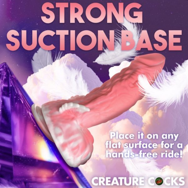 Laissez vos fantasmes prendre leur envol tandis que vous chevauchez le dildo Pegasus Pecker de la collection Creature Cock !