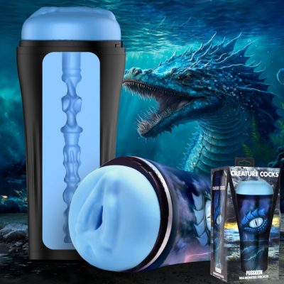 Plongez dans des Plaisirs Marins avec le Pussidon Sea Monster Stroker !