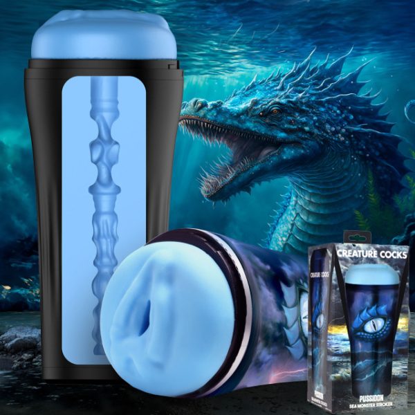 Plongez dans des Plaisirs Marins avec le Pussidon Sea Monster Stroker !