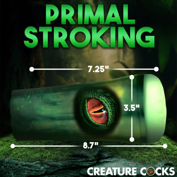 Découvrez le Raptor Reptile Stroker de Creature Cock, le fantasme des amateurs de reptiles !