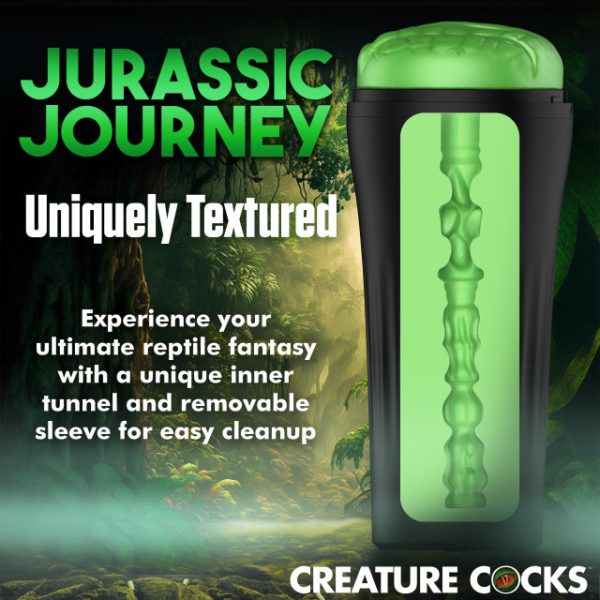 Découvrez le Raptor Reptile Stroker de Creature Cock, le fantasme des amateurs de reptiles !