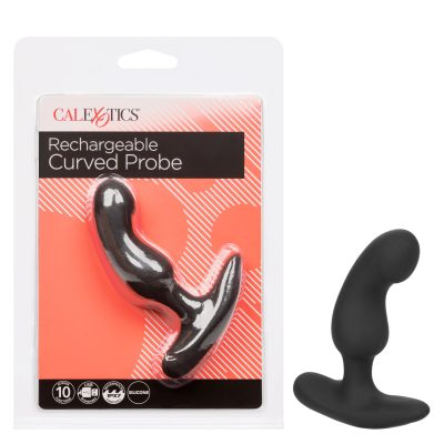 Plongez dans un plaisir décuplé avec la Sonde Rechargeable Curved Probe de CalExotics,