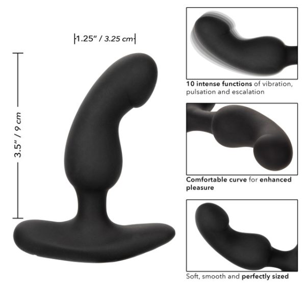 Plongez dans un plaisir décuplé avec la Sonde Rechargeable Curved Probe de CalExotics,