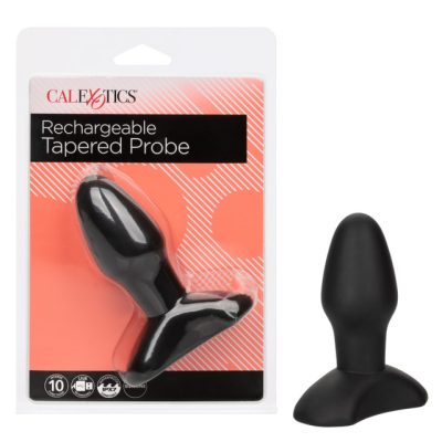 Plongez dans le plaisir avec la Rechargeable Tapered Probe de CalExotics, dotée d'un moteur puissant situé à l'extrémité pour des sensations intenses.