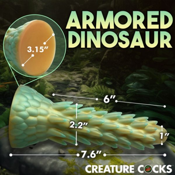 Explorez un Nouveau Monde Sensuel avec Stegosaurus Spiky Reptile