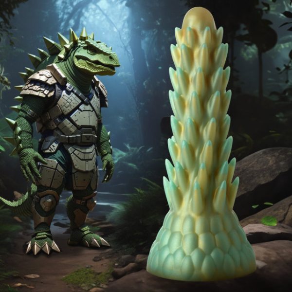 Explorez un Nouveau Monde Sensuel avec Stegosaurus Spiky Reptile