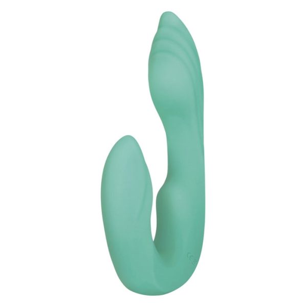 Strapless Seashell de Gender X a double vibration portable est conçu pour ressembler à un coquillage