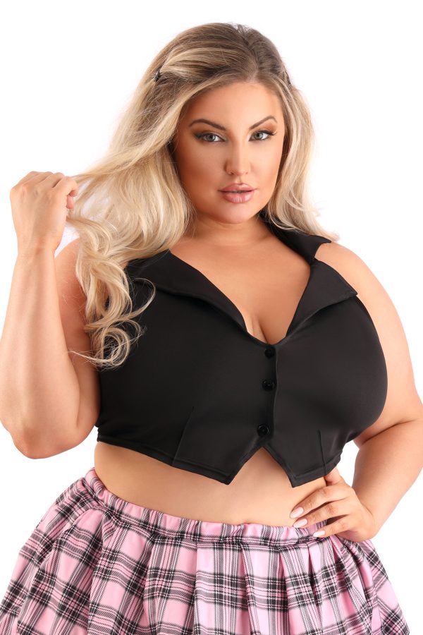 Top d'Écolière -FAPLS1002 - Grande Taille - Fantasy Lingerie – Image 2