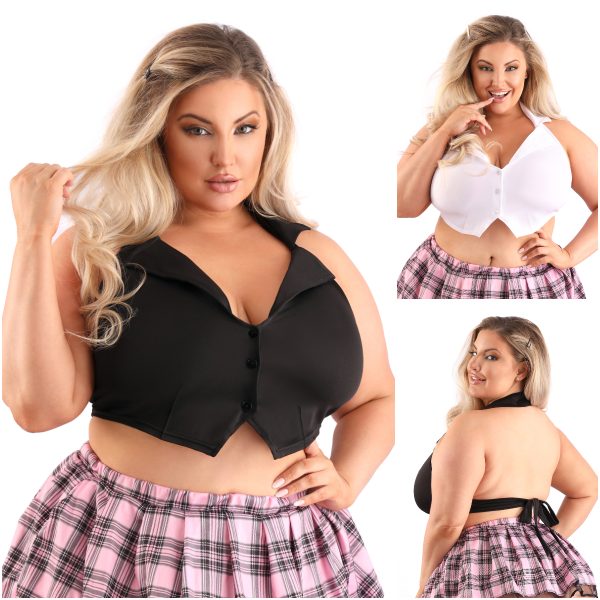 Top d'Écolière - 1001 - Grande Taille - Fantasy Lingerie