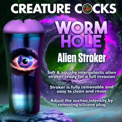 Profitez de vos fantasmes les plus sombres avec le Wormhole Alien Masturbateur !