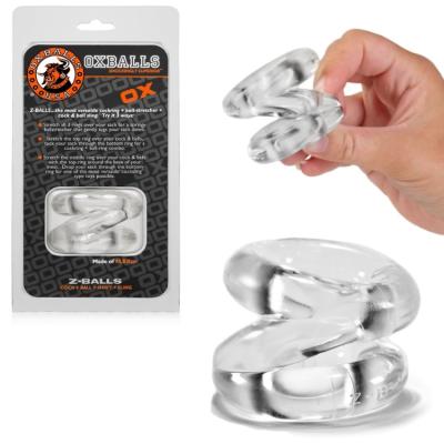 Découvrez Z-BALLS d'Oxballs : Le Super Ballstretcher/Cockring Funky !