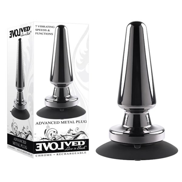 Découvrez l'extase avec la Plug Advanced Metal Plug au design élégant.