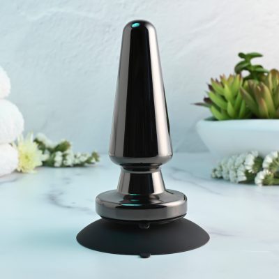Découvrez l'extase avec la Plug Advanced Metal Plug au design élégant.