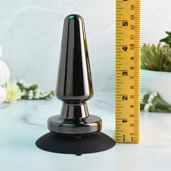 Plongez dans l'Extase avec la Plug Anale Vibrantes Advanced Metal Plug : Un Bijou de Plaisir