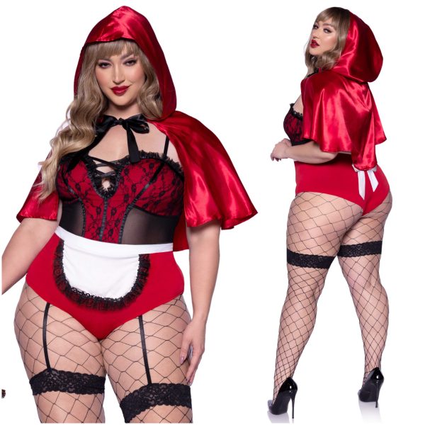 Chaperon Rouge Sexy - Costume - 86975X - Grande Taille - Leg Avenue