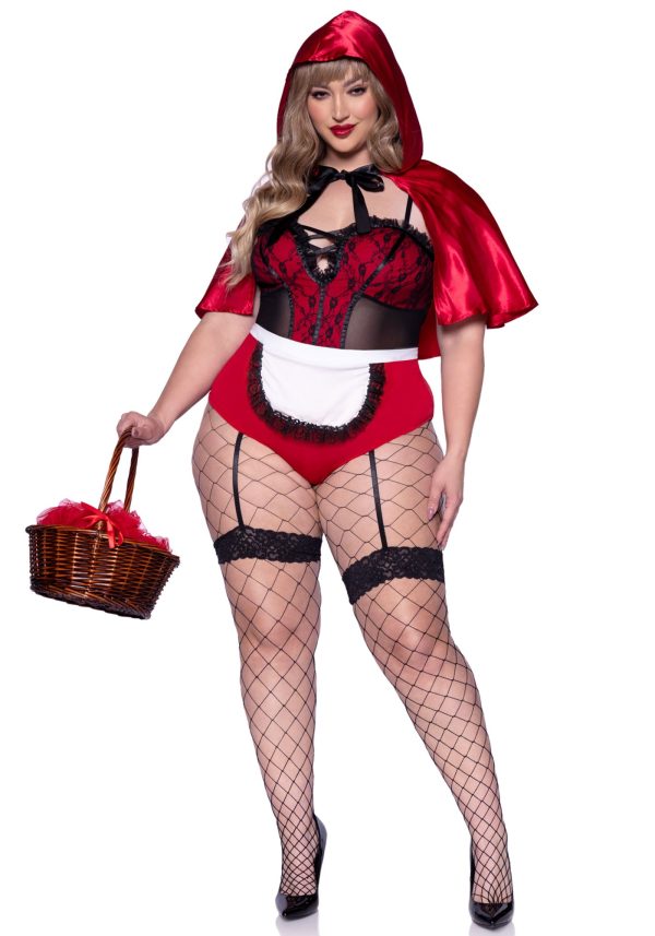 Chaperon Rouge Sexy - Costume - 86975X - Grande Taille - Leg Avenue – Image 2