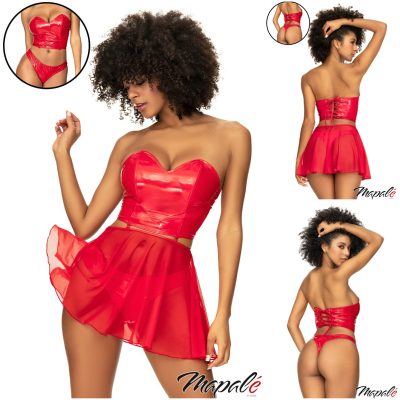 Ensemble 3pcs en WetLook - 2741 - Mapalé