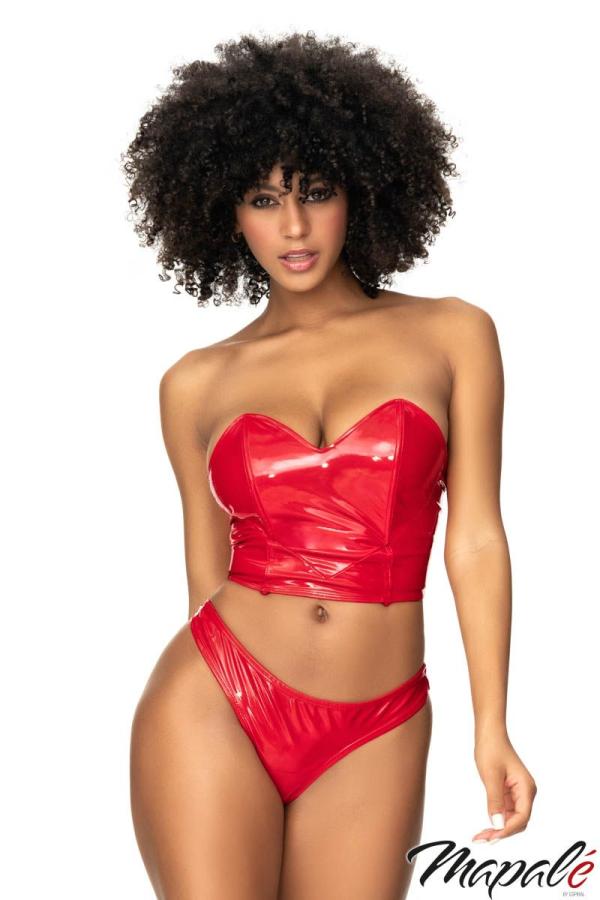 Ensemble 3pcs en WetLook - 2741 - Mapalé