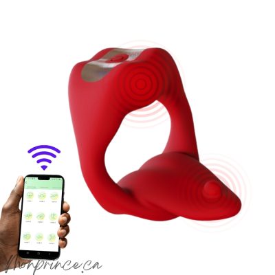 Vue rapprochée de la langue stimulante du Lèche-Moi pour une stimulation ciblée.