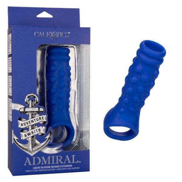 Découvrez un océan de plaisir avec l'Admiral™ Liquid Silicone BEDDED Extension. Un agrandisseur surdimensionné en silicone liquide, étanche et sans phtalate, conçu pour maximiser l'excitation et le soutien.