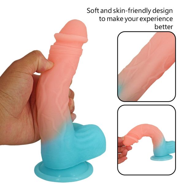Mr Vein en silicone luminescent.